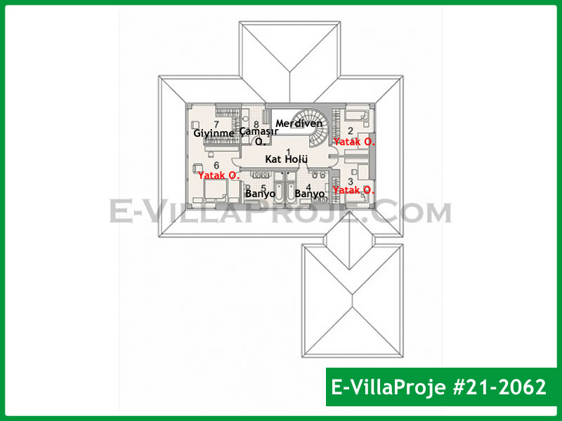 Gazbeton Çelik Ev 407 m² Dubleks (5+1) - Görsel 3