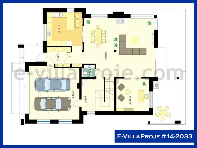 Gazbeton Çelik Ev 408 m² Dubleks (5+1) - Görsel 2
