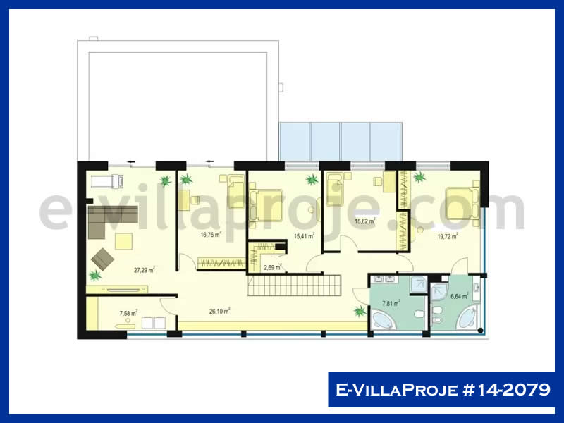 Gazbeton Çelik Ev 436 m² Dubleks (5+1) - Görsel 3