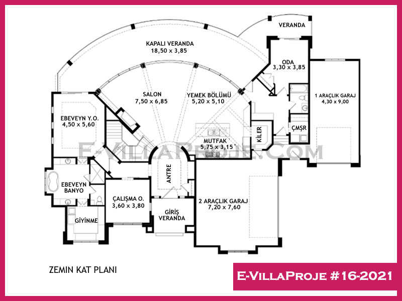 Gazbeton Çelik Ev 515 m² Dubleks (5+1) - Görsel 2