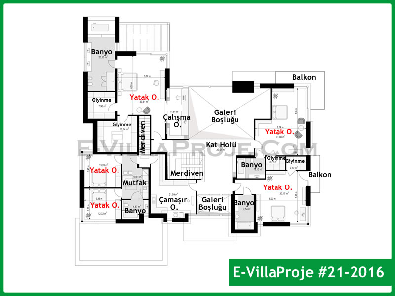 Gazbeton Çelik Ev 648 m² Dubleks (5+1) - Görsel 3