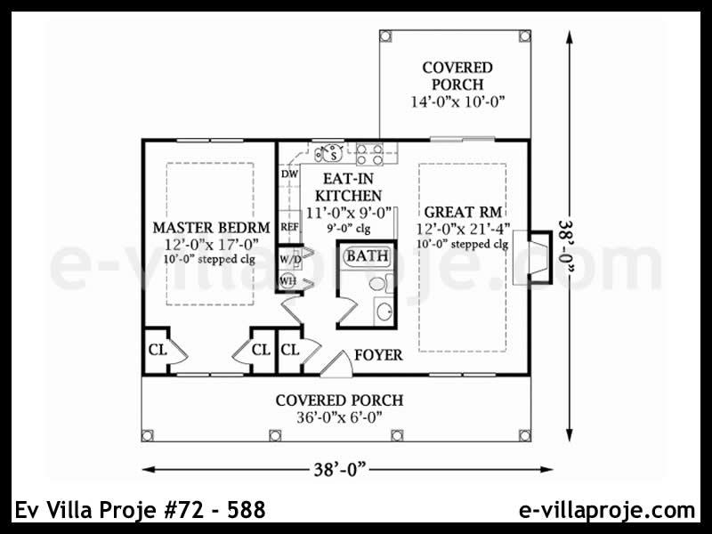 Gazbeton Çelik Ev 72 m² Tek Katlı (2+1) - Görsel 2
