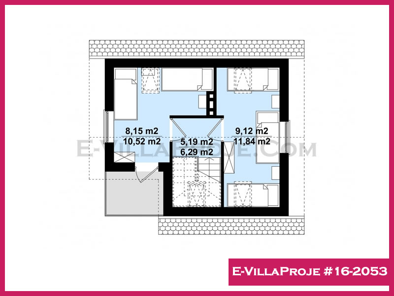 Gazbeton Çelik Ev 77 m² Dubleks (2+1) - Görsel 3