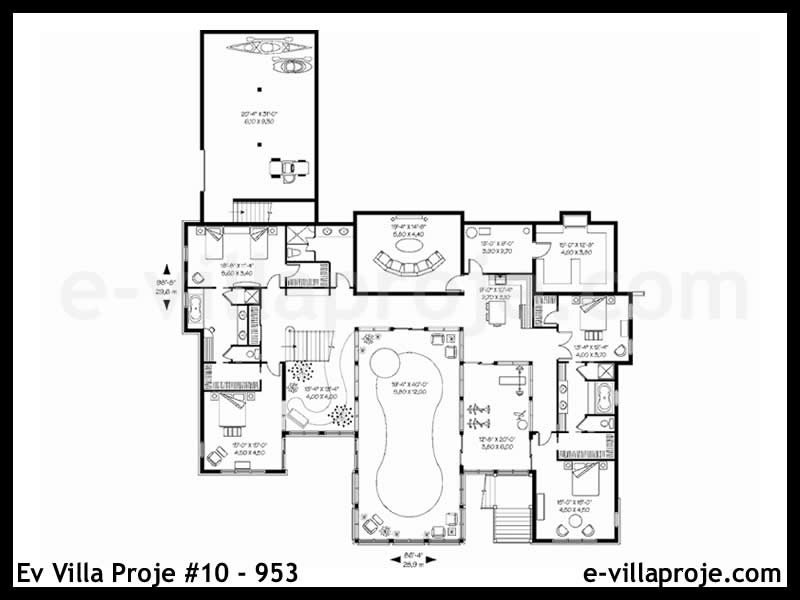 Gazbeton Çelik Ev 813 m² Dubleks (5+1) - Görsel 4