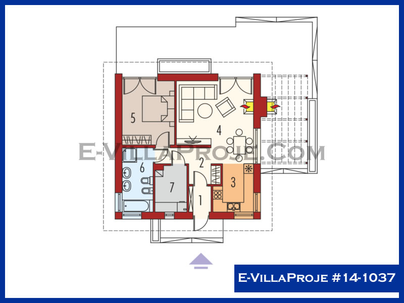 Gazbeton Çelik Ev 85 m² Tek Katlı (2+1) - Görsel 2
