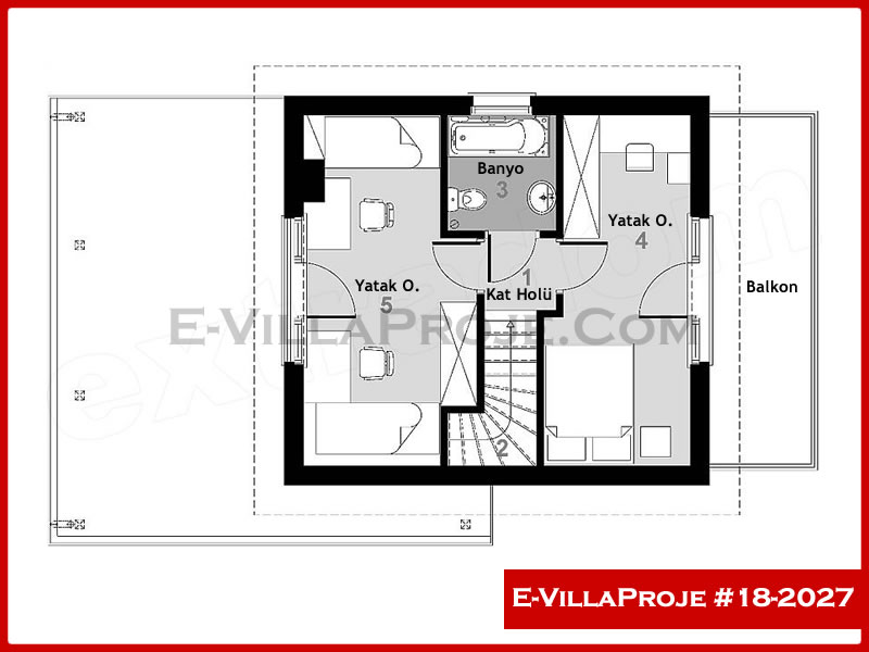 Gazbeton Çelik Ev 92 m² Dubleks (2+1) - Görsel 3
