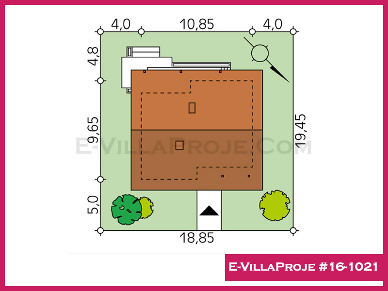 Gazbeton Çelik Ev 93 m² Tek Katlı (2+1) - Görsel 4