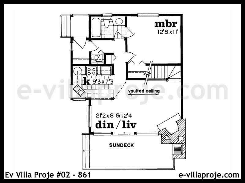 Gazbeton Çelik Ev 99 m² Dubleks (2+1) - Görsel 2